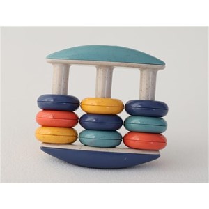 Grzechotka liczydło dla niemowlaka TOLO Bio 3m+