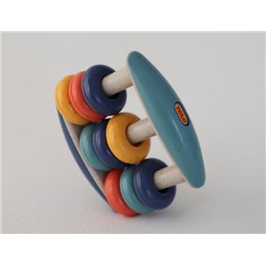 Grzechotka liczydło dla niemowlaka TOLO Bio 3m+