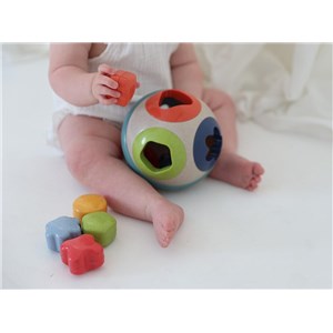 Piłka sorter kształtów TOLO Bio 12m+