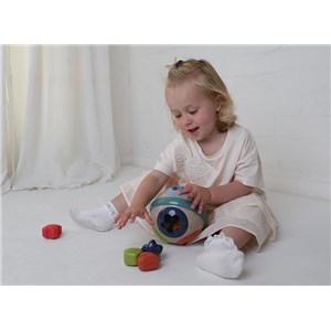 Piłka sorter kształtów TOLO Bio 12m+