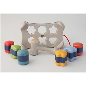 Sorter przebijanka z młoteczkiem TOLO Bio 12m+