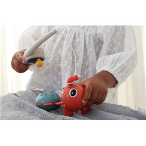 Łowienie rybek zabawka do kąpieli TOLO Bio 18m+