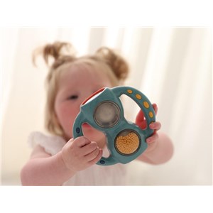 Magiczna grzechotka z lusterkiem TOLO Bio 6m+