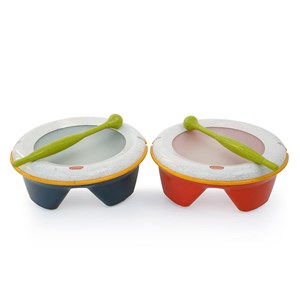 Bębenek 2w1 dla dzieci TOLO Bio 18m+