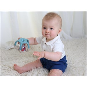 Grzechotka chwytak dla niemowląt TOLO Bio 3m+