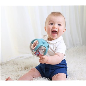 Grzechotka chwytak dla niemowląt TOLO Bio 3m+