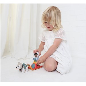 Sanki z Eskimosem zestaw TOLO BIO First Friends