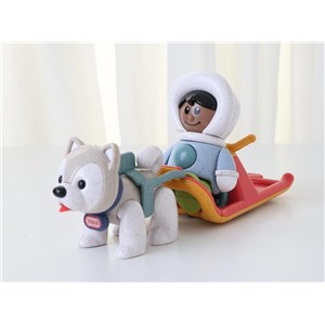 Sanki z Eskimosem zestaw TOLO BIO First Friends