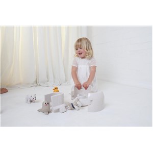 Igloo magnetyczny zestaw TOLO BIO First Friends 3+