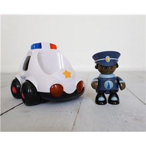 Wóz policyjny z policjantem TOLO BIO Firs Friends