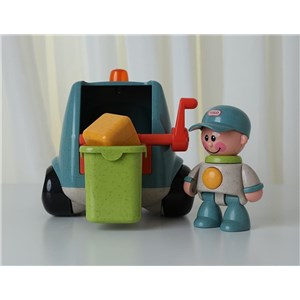 Śmieciarka z kierowcą TOLO BIO First Friend 1-5l