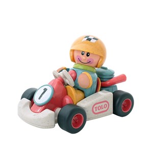 Go-Kart Auto z zawodnikiem TOLO BIO First Friends