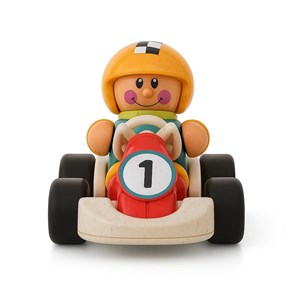 Go-Kart Auto z zawodnikiem TOLO BIO First Friends