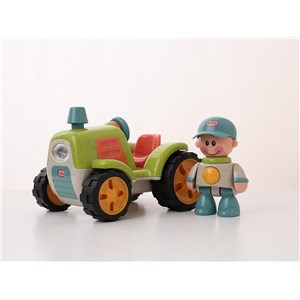 Traktor z farmerem TOLO BIO First Friends 3 lata+