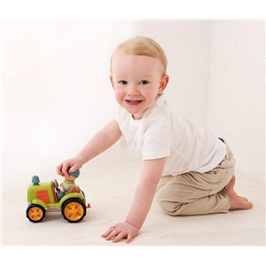 Traktor z farmerem TOLO BIO First Friends 3 lata+