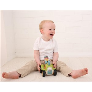 Traktor z farmerem TOLO BIO First Friends 3 lata+