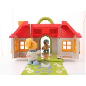 Domek z lalkami TOLO BIO First Friends 3 lata+