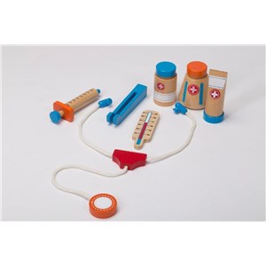 Drewniany zestaw Doktor