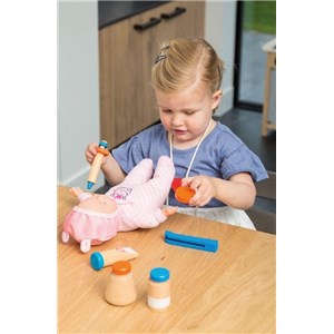 Drewniany zestaw Doktor