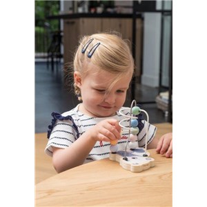 Drewniany labirynt przeplatanka słonik