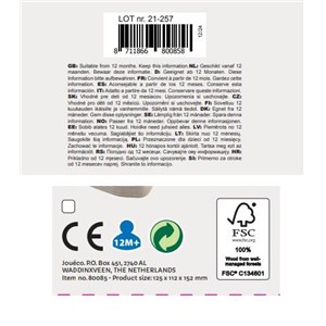 Drewniany labirynt przeplatanka słonik