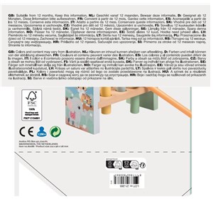 Drewniana przebijanka z młotkiem The Wildies Famil