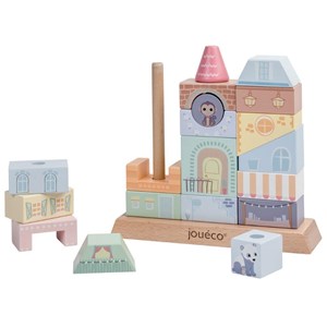 Drewniane klocki kamieniczka The Wildies Family