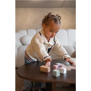 Drewniane klocki w wiaderku The Wildies Family