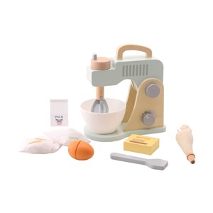 Drewniany mikser i akcesoria