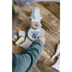 Drewniany mikser i akcesoria