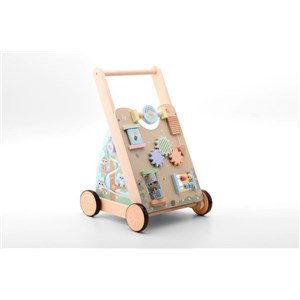 Drewniany chodzik pchacz The Wildies Family