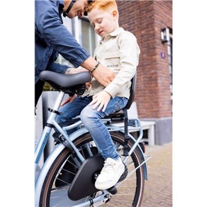 Fotelik row. Bobike Junior ONE black/dark brown
