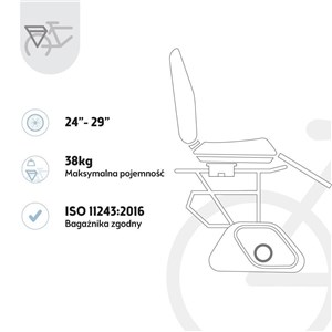 Fotelik row. Bobike Junior ONE black/dark brown