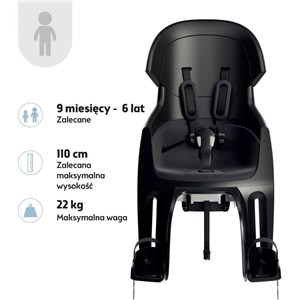 Fotelik row. excl.Maxi EVOLVE bagażnik urban blac