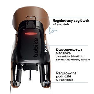 Fotelik row. excl.Maxi EVOLVE bagażnik cinnamon
