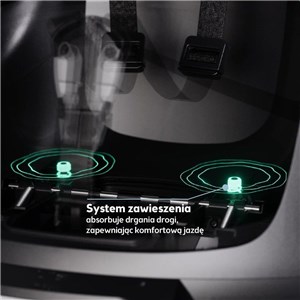 Fotelik row. excl.Maxi EVOLVE bagażnik cinnamon