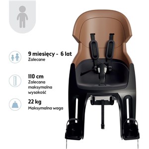 Fotelik row. excl.Maxi EVOLVE bagażnik cinnamon