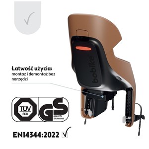 Fotelik row. excl.Maxi EVOLVE bagażnik cinnamon