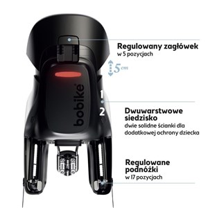 Fotelik row. excl.Maxi EVOLVE 1P rama urban black