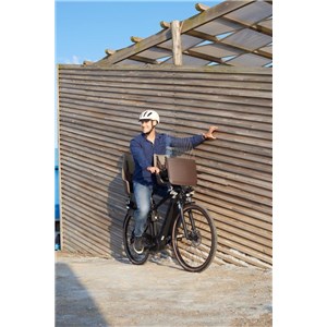 Fotelik row. exclusive MINI PLUS toffee brown