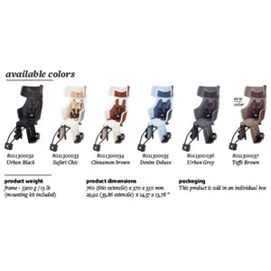 Fotelik row.excl.Tour PLUS LED 1P rama denim delux