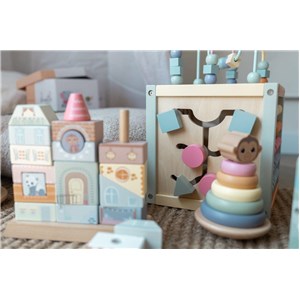 Drewniana wieża małpka The Wildies Family