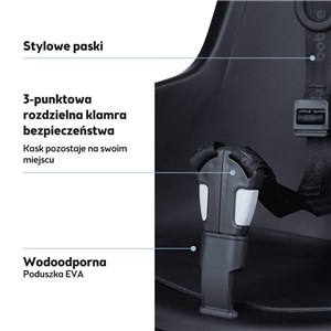 Fotelik row. Bobike ONE mini NEW Urban Black