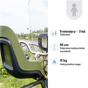 Fotelik row. Bobike ONE mini NEW Olive Green