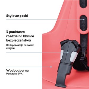 Fotelik row. Bobike ONE mini NEW Fierce Flamingo