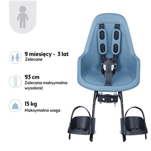 Fotelik row. Bobike ONE mini NEW Citadel Blue