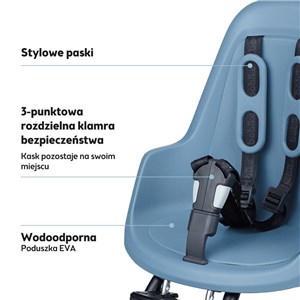 Fotelik row. Bobike ONE mini NEW Citadel Blue