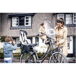 Fotelik row. Bobike GO na bagażnik Candy Pink