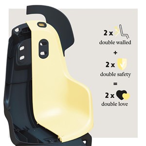 Fotelik row.Bobike GO bagażnik MIK HD Urban Black