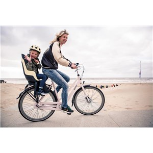 Fotelik row. Bobike GO 1P do ramy Macaron Grey